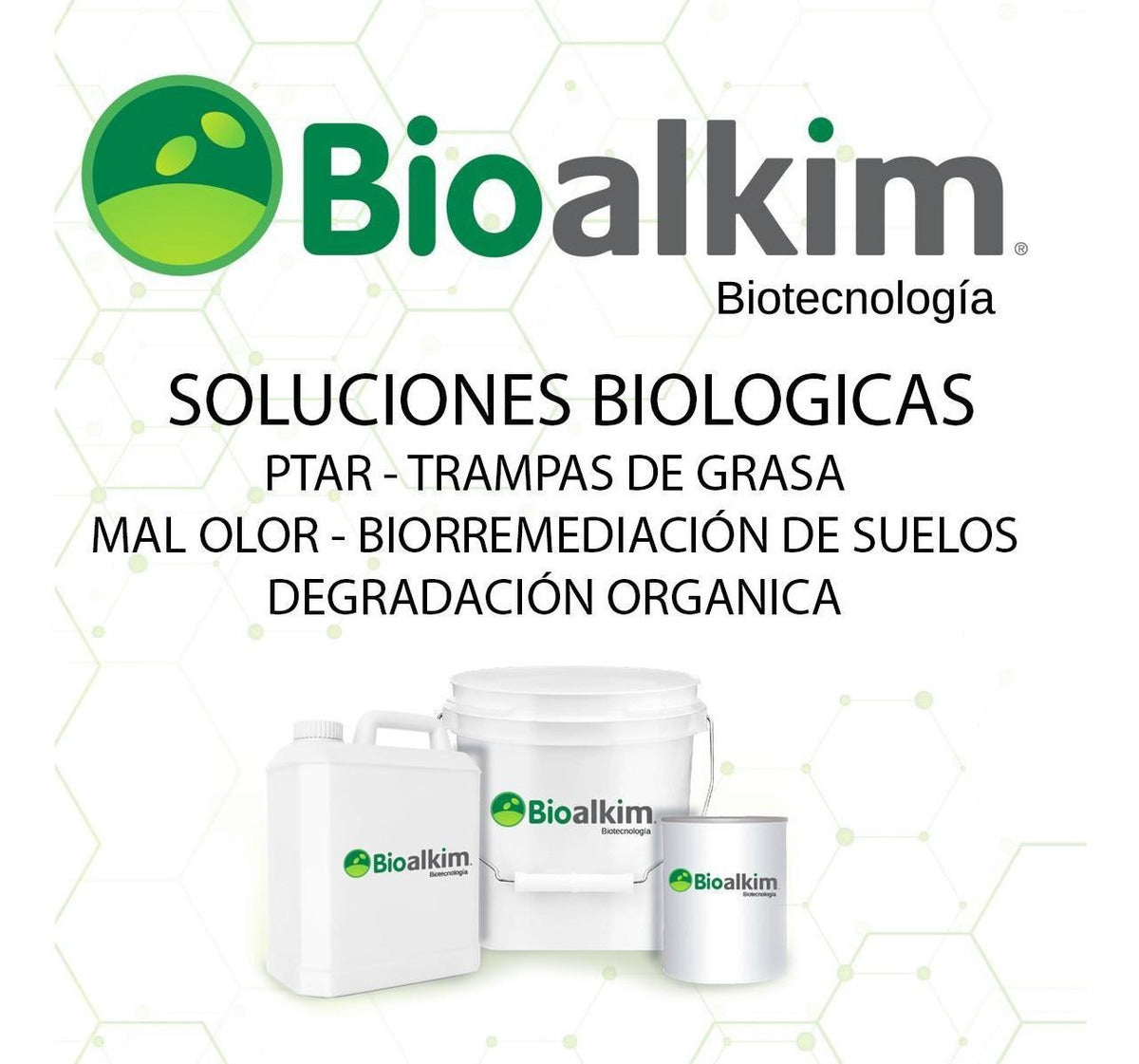 4kg - Bioalkim TGD Bacterias Tratamiento Séptico